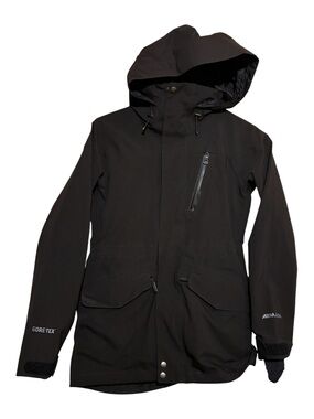 Armada Black Gore Tex Jacket w/ Recco Sz XS Shell Jacket w/ Inner Lining